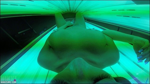 Nikki Sims nikki sims tanning orgasm 04 - POV Tanning Orgasm