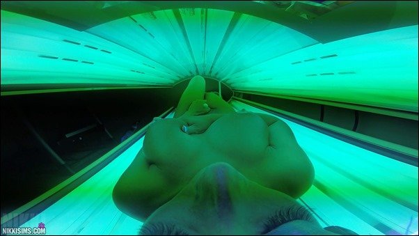 Nikki Sims nikki sims tanning orgasm 08 - POV Tanning Orgasm