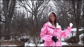 Nikki Sims nikki sims snowball fight 01 thumb - Snowball Fight