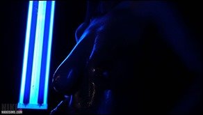 Nikki Sims nikki sims black light pony 05 - Slick Tits and Nipples