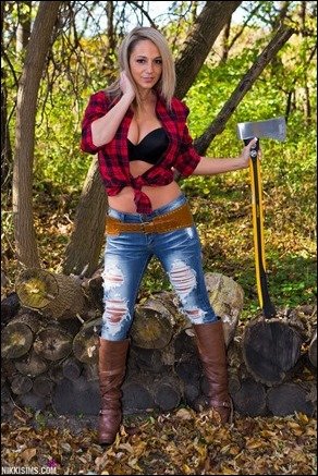 Nikki Sims nikki sims lumber jack 02 thumb - Lumber Jack