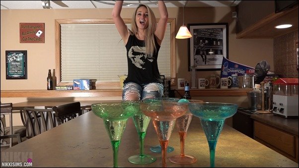 Nikki Sims nikki sims beer pong 11 - Tits Flash Frenzy