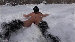 Nikki Sims nikki sims snow punish 08 thumb - Snow Punishment