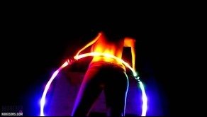 Nikki Sims nikki sims hula hoop 06 thumb - Glow in the Dark Hula Hoop