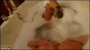 Nikki Sims nikki sims tub dildo 09 thumb - POV Tub Dildo Full